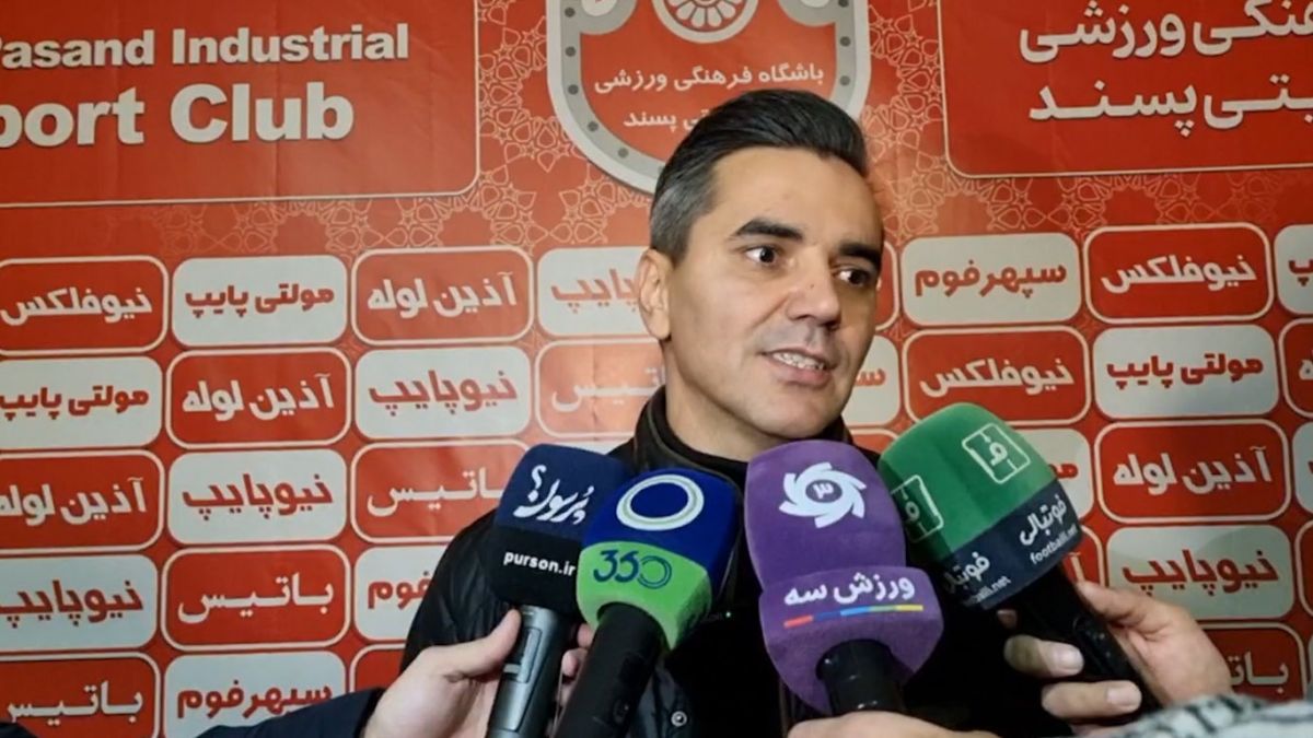 صحبت های محمد کشاورز سرمربی گیتی پسند بعد از بازی با گهر زمین سیرجان