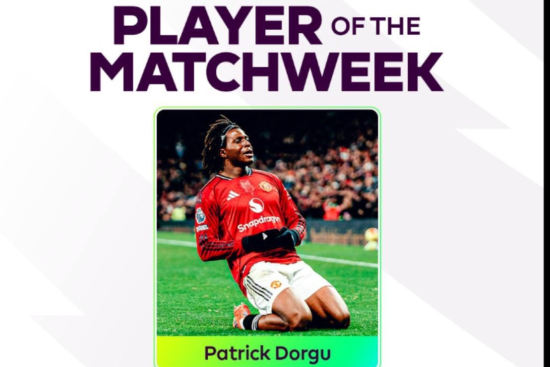 مدافع منچستریونایتد بازیکن هفته لیگ برتر انگلیس شد