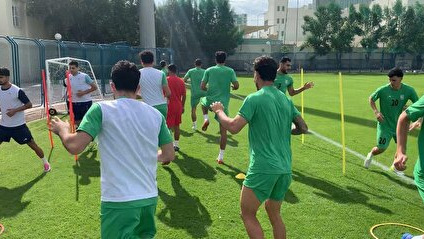 دو جلسه تمرین تاکتیکی امیدها در سومین روز اردوی دبی