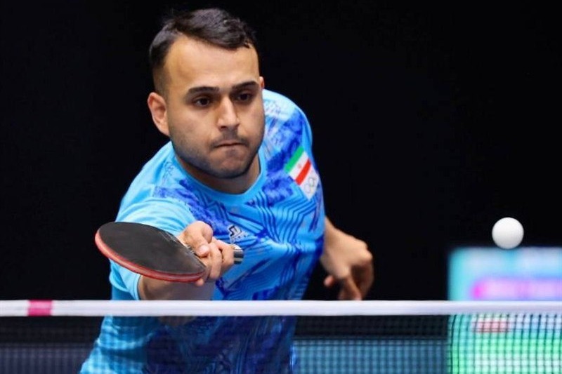 انصراف هدایی از ادامه مسابقات انتخابی تیم ملی تنیس روی میز