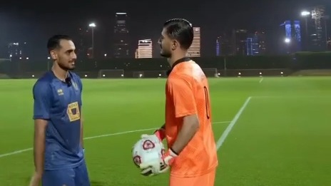 چالش آرشا شکوری و امیر روستایی در تمرین تیم لوسیل صدرنشین لیگ یک قطر