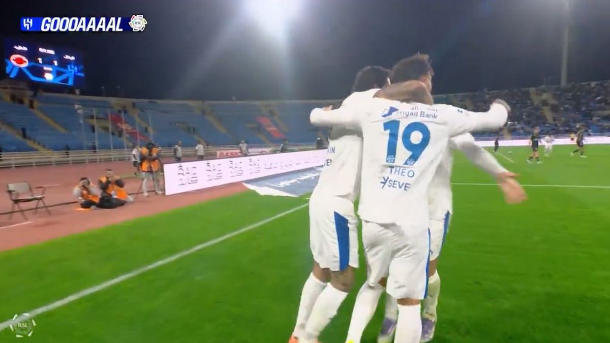 گل دوم الهلال به الخلود (تئو هرناندز)