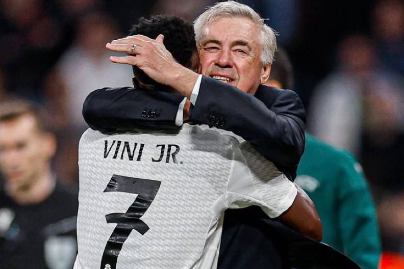 وینیسیوس فقط ۱۹ مشارکت گل تا تأثیرگذارترین بازیکن تاریخ آنچلوتی