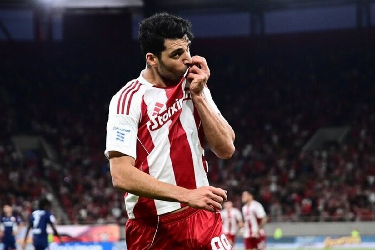 مهاجم ایرانی المپیاکوس گزینه اصلی برای حضور در سوپرجام