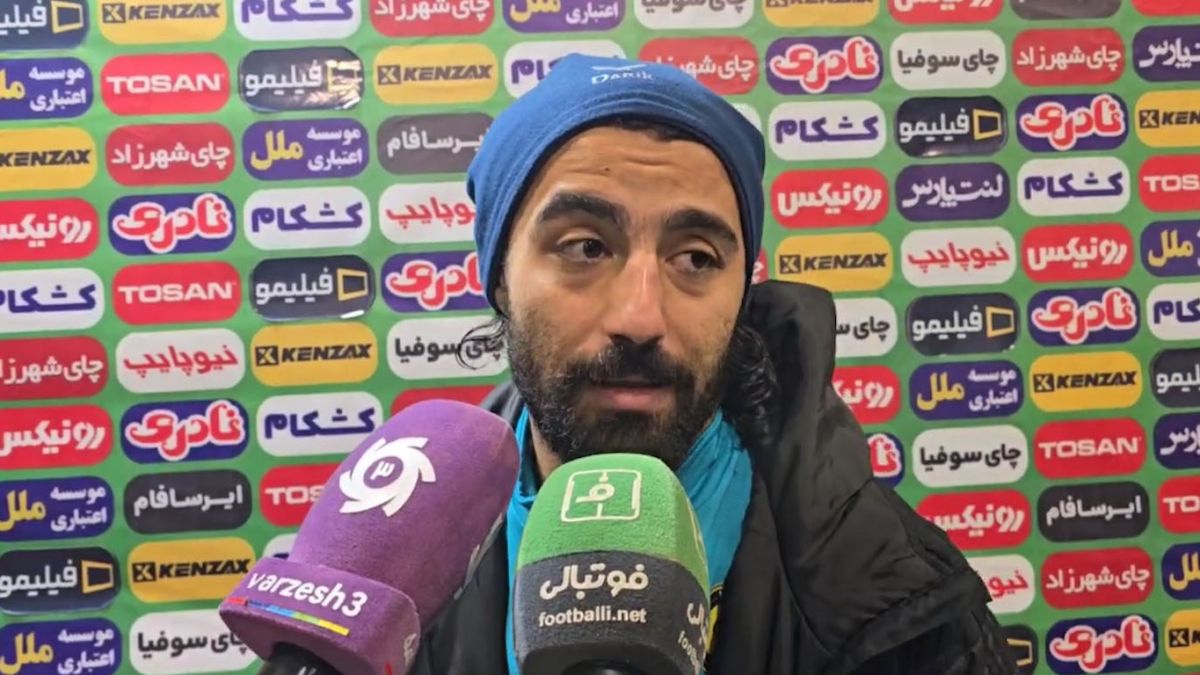 صحبتهای محمد خرم الحسینی بازیکن نود ارومیه بعد از شکست برابر سایپا
