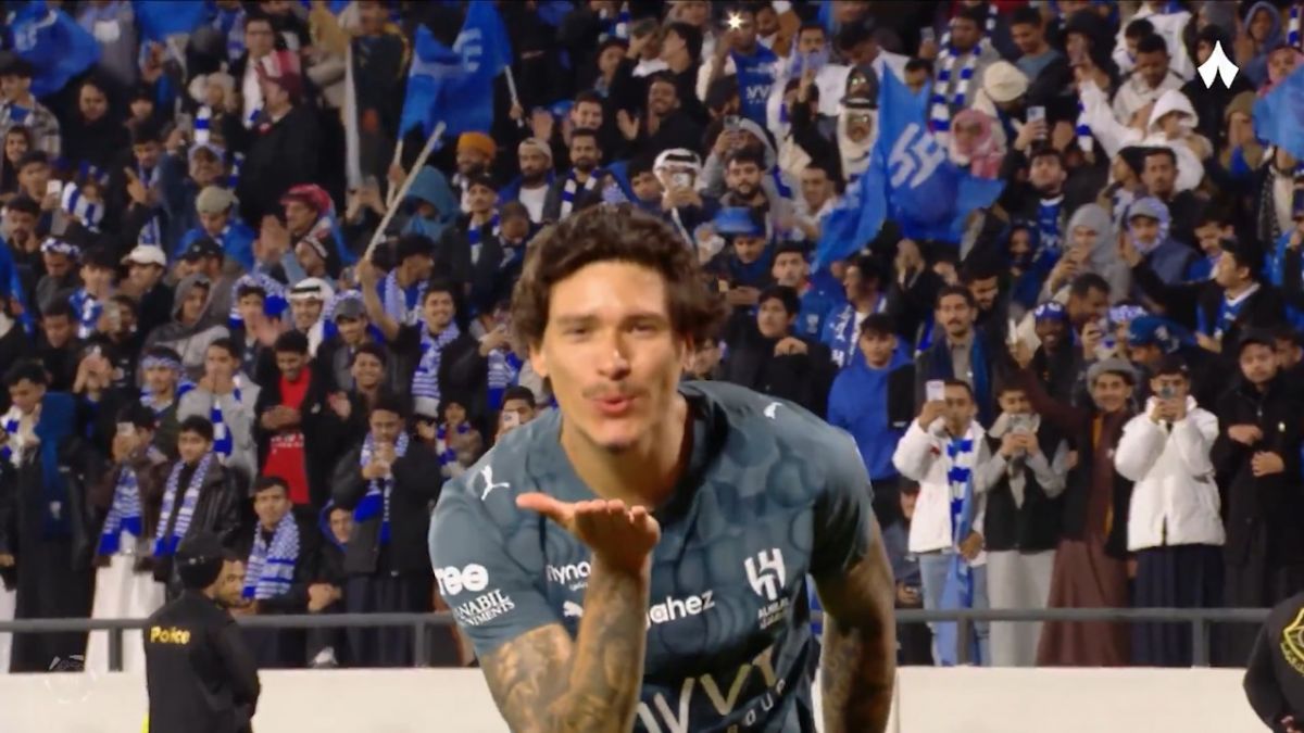 گل اول الهلال به ضمک (داروین نونیز)