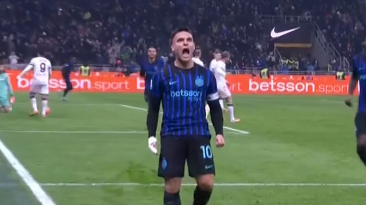 گل دوم اینتر به بولونیا (لائوتارو مارتینز)