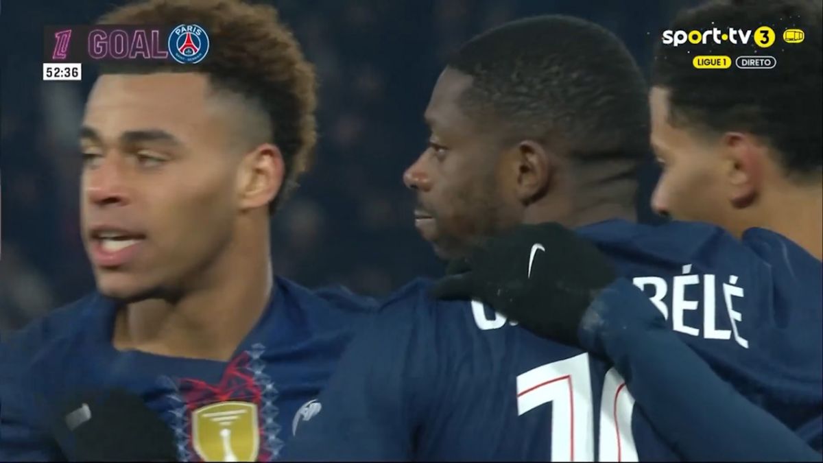 گل دوم پاری سن ژرمن به پاریس (عثمان دمبله)