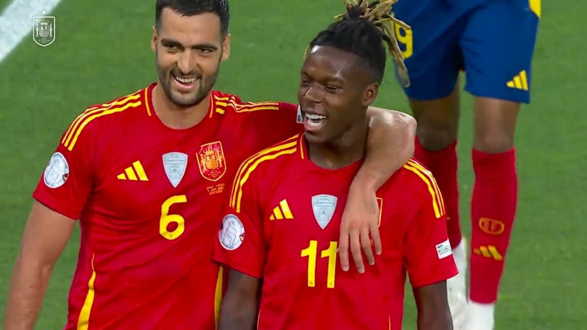 5 گل برتر تیم ملی اسپانیا در سال 2025