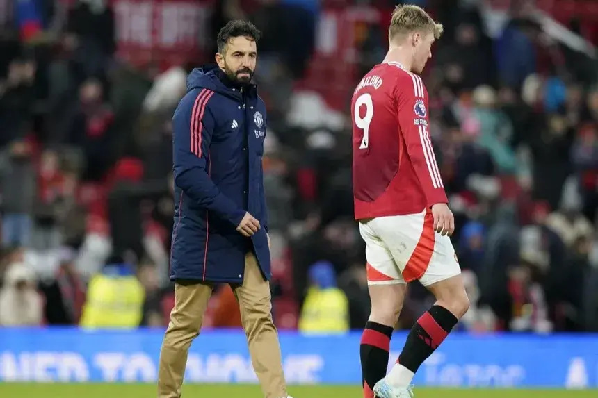 رختکن منچستریونایتد علیه آموریم شده بود