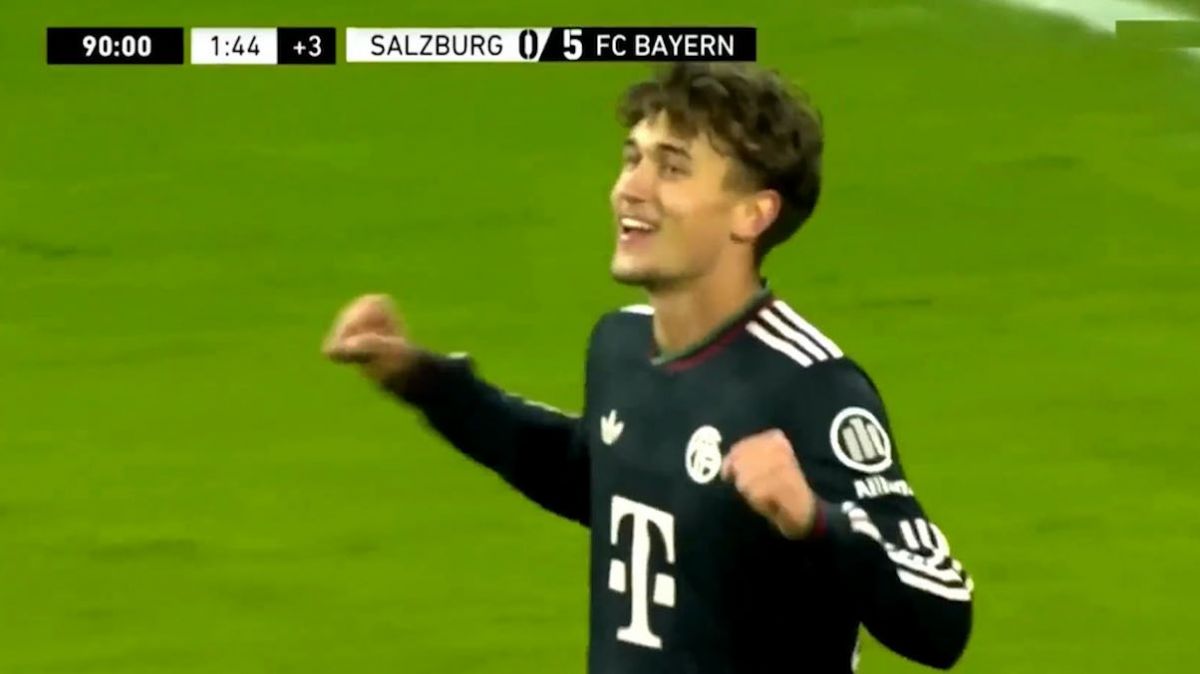 گل پنجم بایرن مونیخ به سالزبورگ (تام بیشهوف)