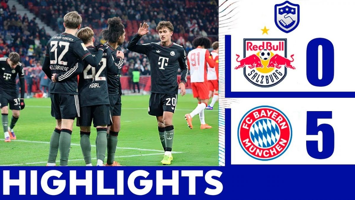 خلاصه بازی بایرن مونیخ 5-0 سالزبورگ (دوستانه)