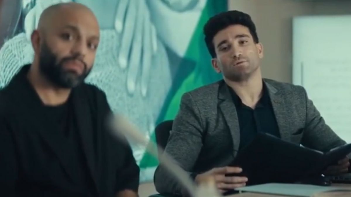 حضور رضا علیپور قهرمان سنگ نوردی ایران در سکانسی از قسمت چهارم سریال وحشی