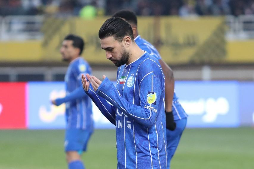 ستاره متاهل استقلال از فردا در تمرین