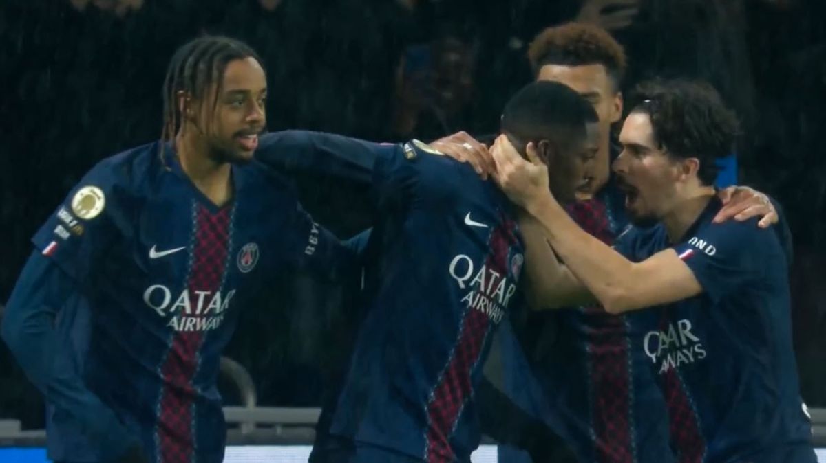 گل دوم پاری سن ژرمن به لیل (چیپ دیدنی و دبل عثمان دمبله)