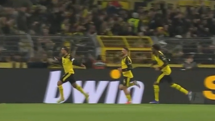 خلاصه بازی دورتموند ۳-۲ سن پائولی