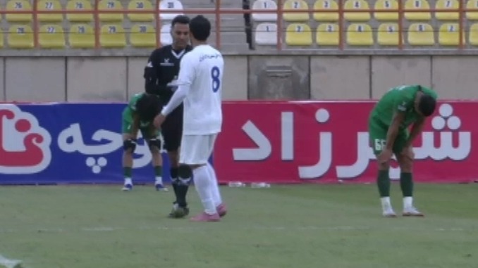 خلاصه بازی شمس آذر قزوین ۰-۰ استقلال خوزستان