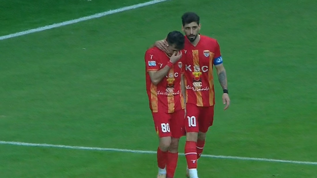 گل دوم فولاد خوزستان به پرسپولیس (فرشاد احمدزاده با پاس رامین رضاییان دقیقه 92)