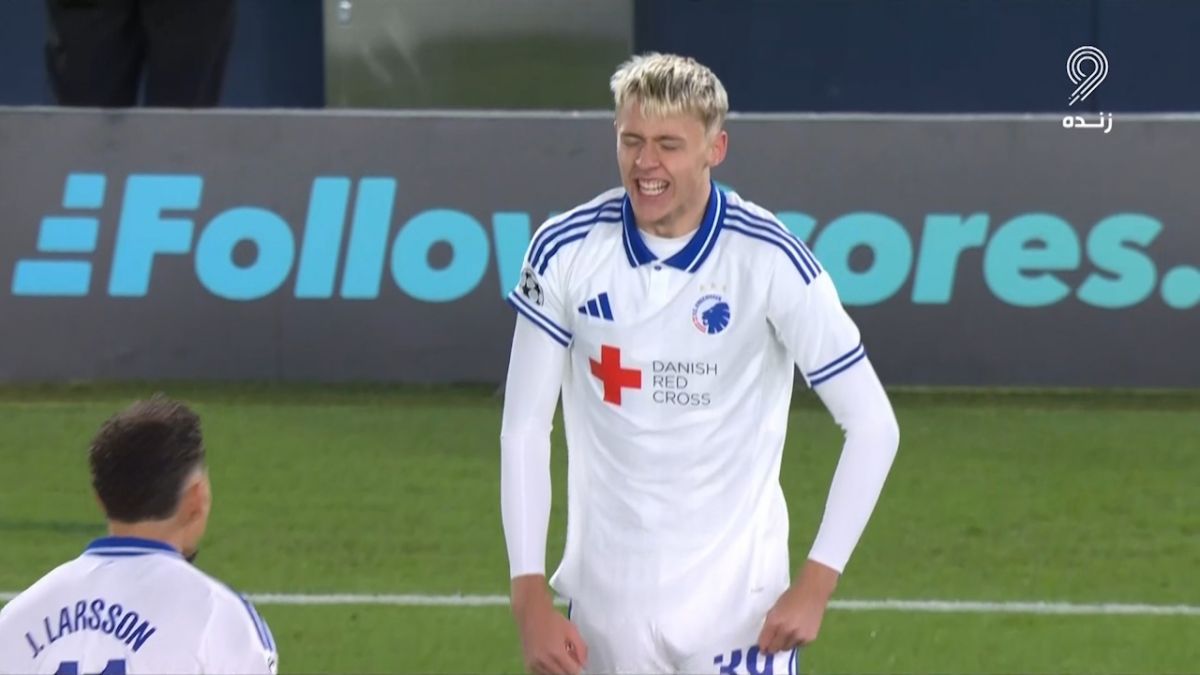 گل اول کپنهاگن به بارسلونا (دادسون)