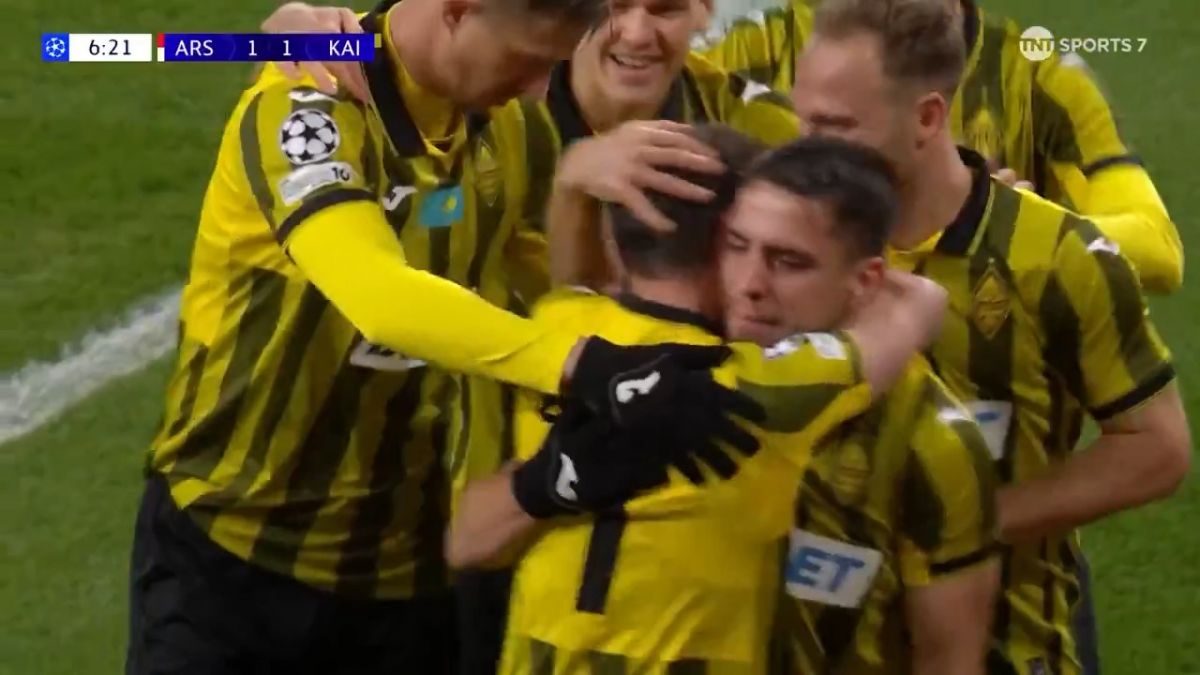 گل اول غیرت به آرسنال (جورجینیو)