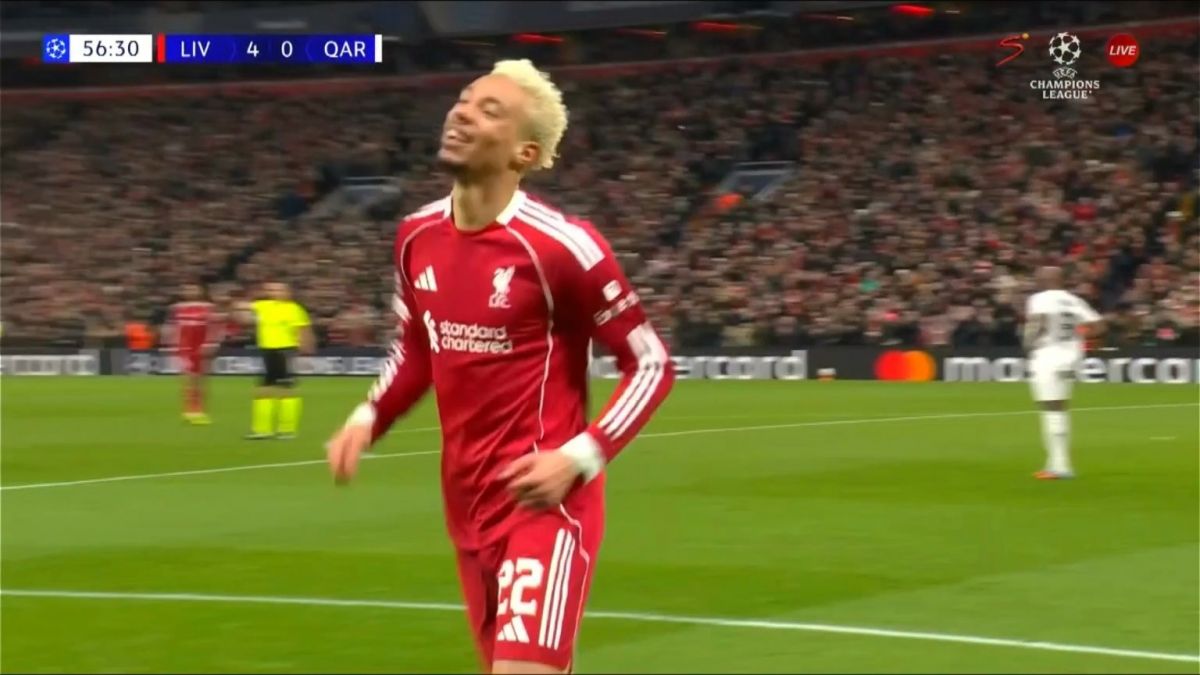 گل چهارم لیورپول به قره باغ (اکیتیکه)