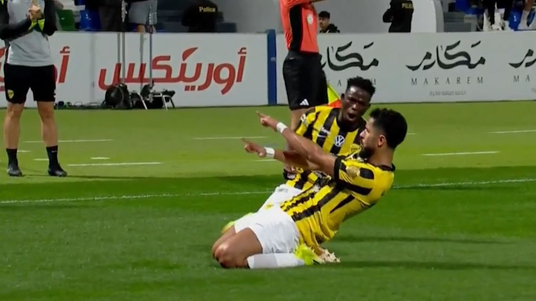 گل اول الاتحاد به الفتح عربستان (صالح الشهری)