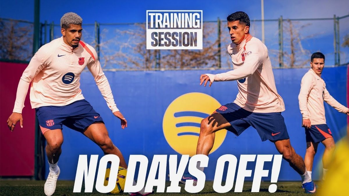 ادامه تمرینات بارسلونا بدون توقف بعد از بازی با کپنهاگن