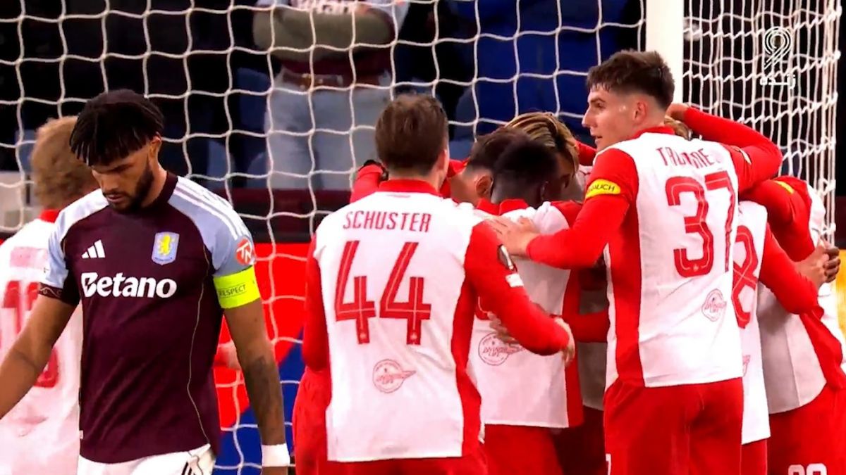 گل اول سالزبورگ به استون ویلا (کوناته)