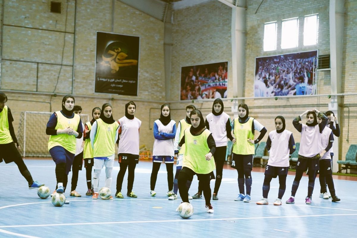 گزارش تصویری/ تیم ملی فوتسال بانوان