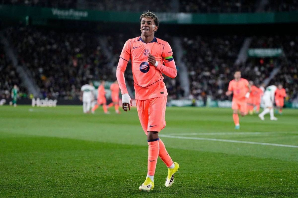 عملکرد درخشان لامین یامال در دیدار برابر الچه