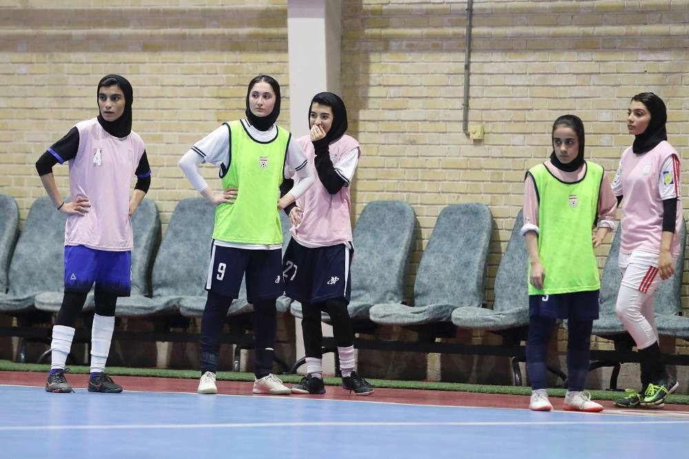 گزارش تصویری/ تمرین تیم ملی فوتسال بانوان