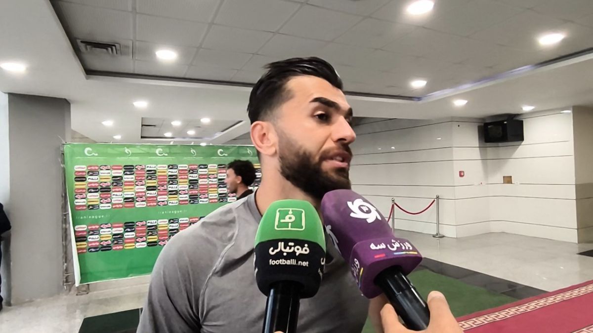 آرام عباسی: نیمه دوم بهتر بودیم اما نشد که ببریم