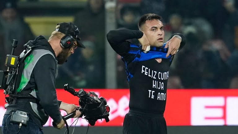 گل اول اینتر به کرمونزه (لائوتارو مارتینز)