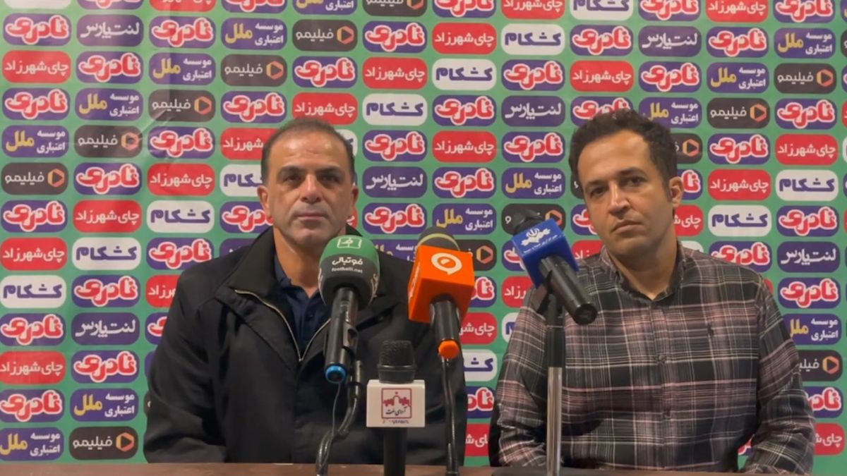 صحبتهای داوود مهابادی سرمربی داماش بعد از بازی شهرداری نوشهر