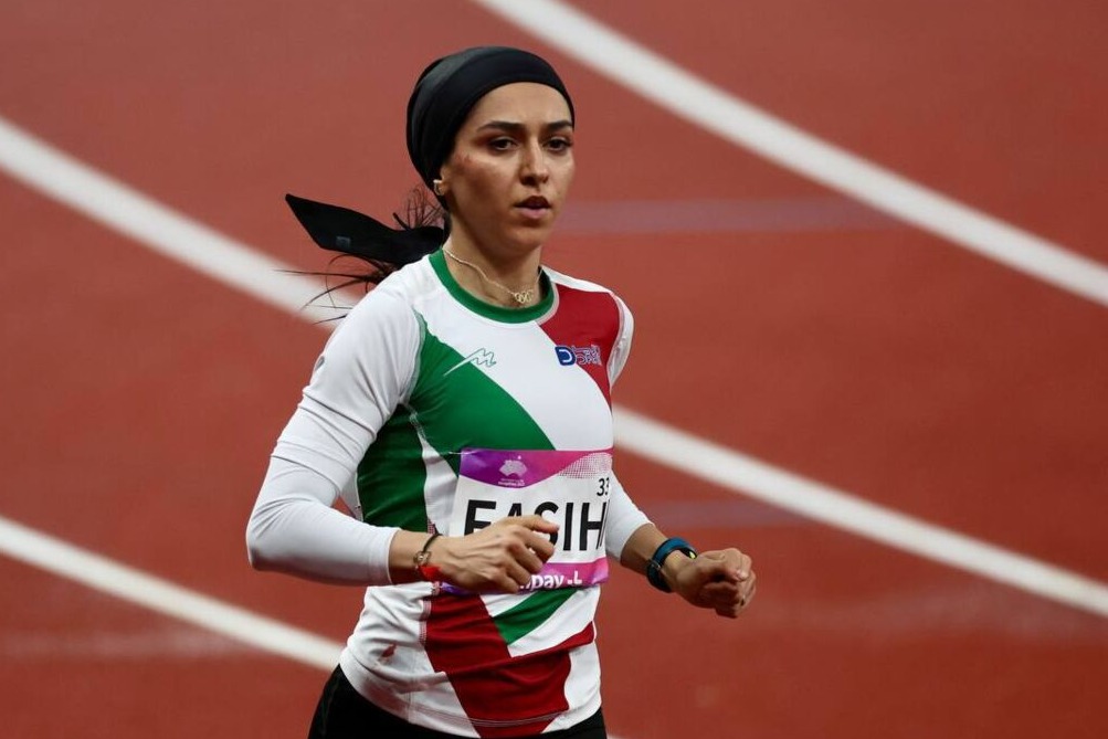 قهرمانی فرزانه فصیحی در دوومیدانی داخل سالن بوداپست