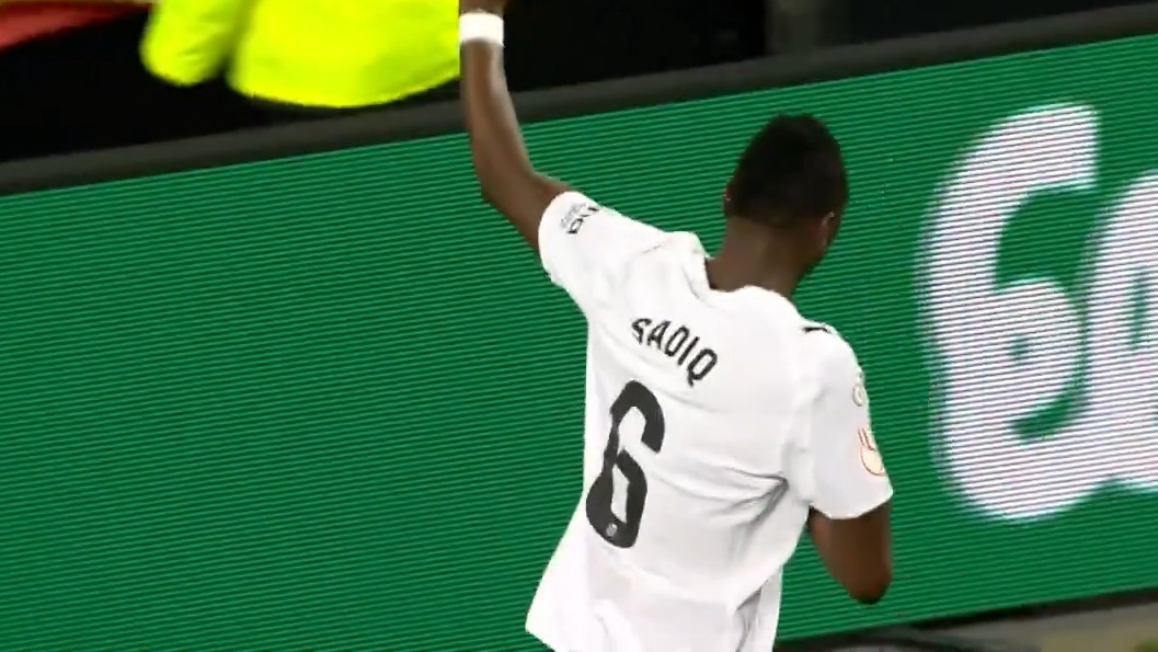 گل اول والنسیا به بیلبائو (عمر صدیق)