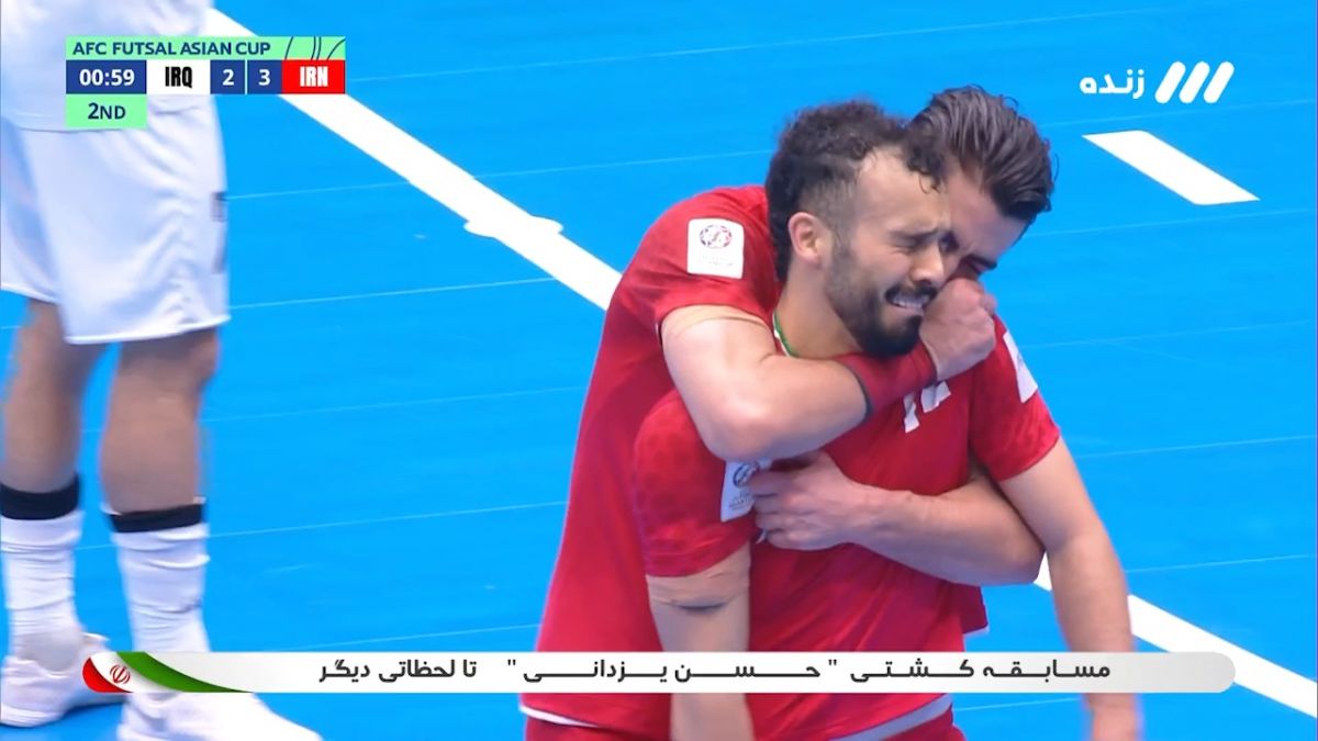 گل چهارم ایران به عراق (سالار آقاپور)