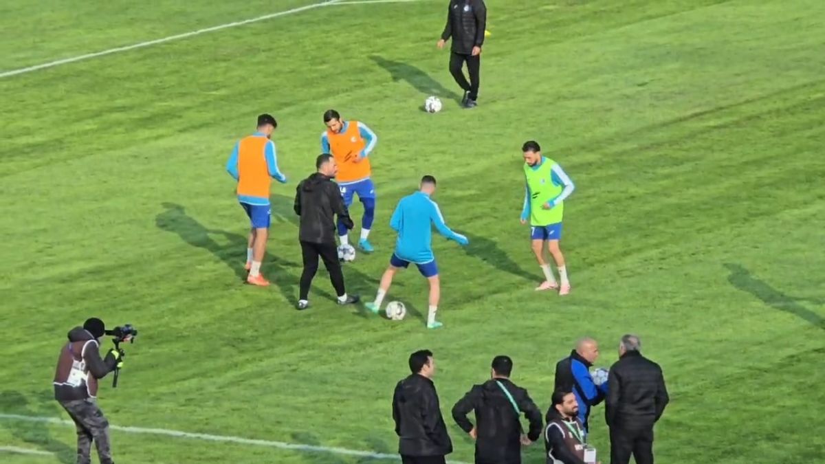 مونیر و آسانی، یار تمرینی یکدیگر در آستانه بازی با شمس آذر