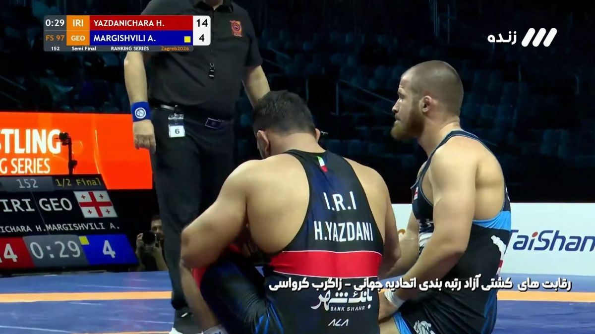 پیروزی حسن یزدانی مقابل حریف گرجستانی و راهیابی به فینال