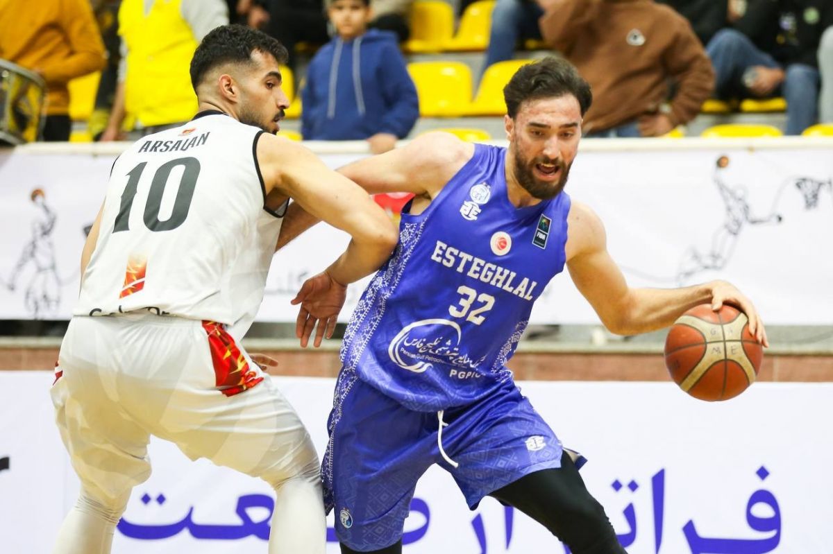 ادامه صدرنشینی استقلال در لیگ برتر بسکتبال