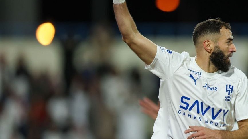 پیروزی پرگل الهلال با هت تریک کریم بنزما