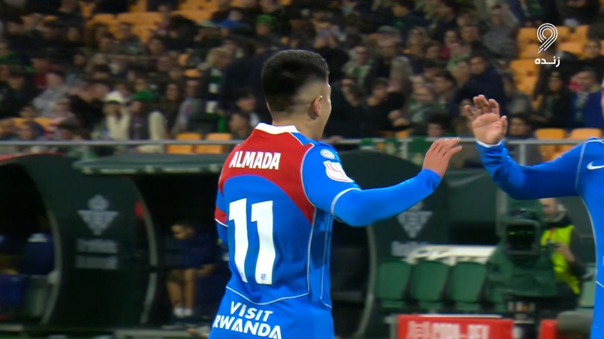 گل پنجم اتلتیکو مادرید به رئال بتیس (آلمادا)