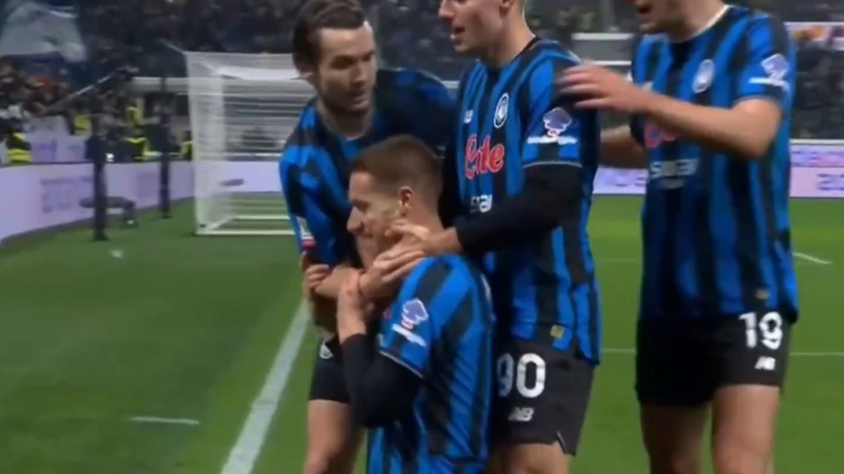 گل سوم آتالانتا به یوونتوس (پاشالیچ)