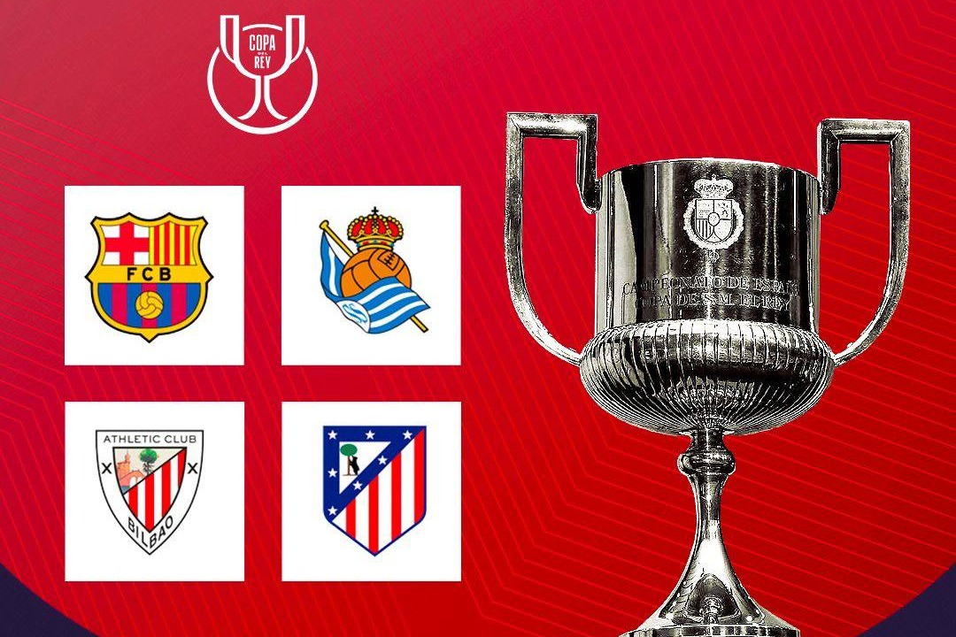 قرعه‌کشی مرحله نیمه‌نهایی کوپا دل ری؛ بارسلونا - اتلتیکومادرید فینال زودرس