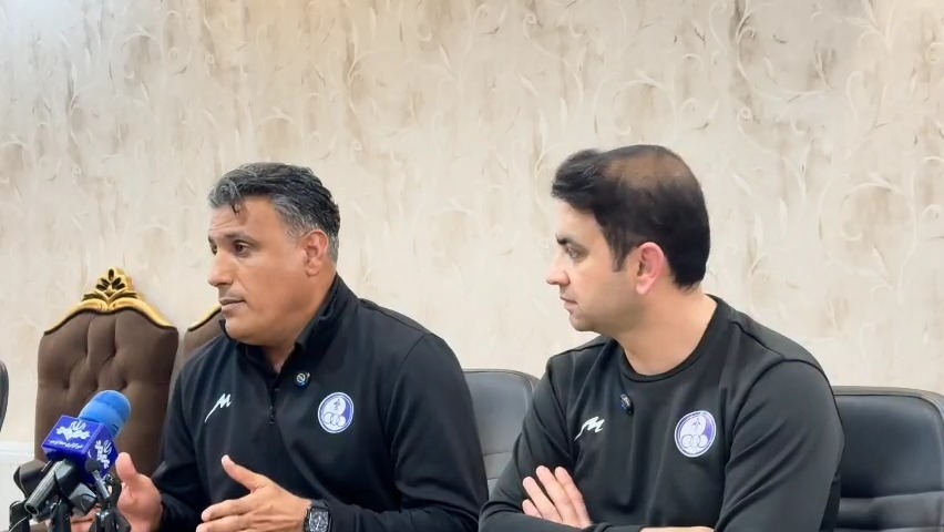 کنفرانس خبری خلیفه اصل سرمربی استقلال خوزستان پیش از تقابل با مس رفسنجان