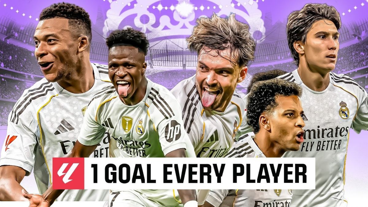 بهترین گل هر بازیکنان رئال مادرید در فصل 26-2025