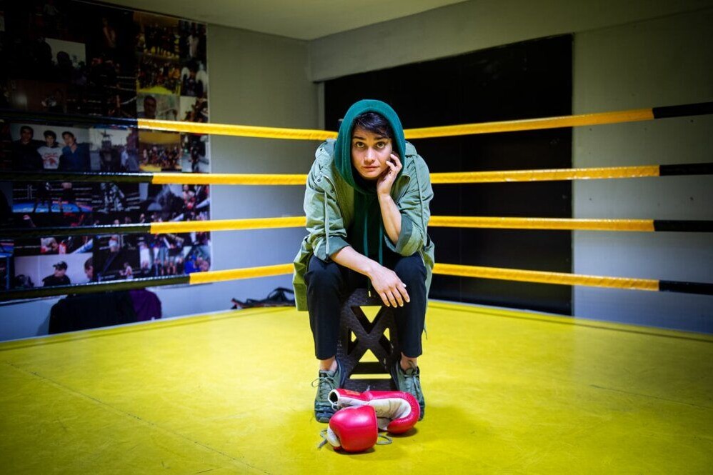 خانم هنرپیشه سابق عضو تیم ملی بوکس بانوان ایران شد