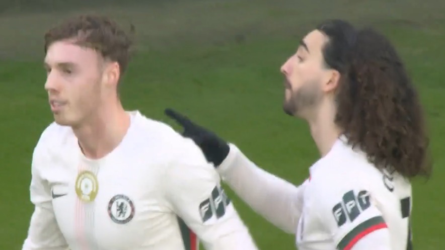 گل سوم چلسی به ولورهمپتون (هت تریک پالمر)