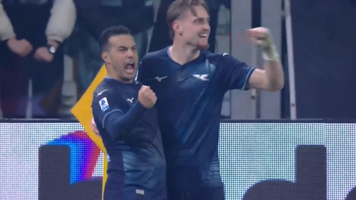 گل اول لاتزیو به یوونتوس (پدرو رودریگز)