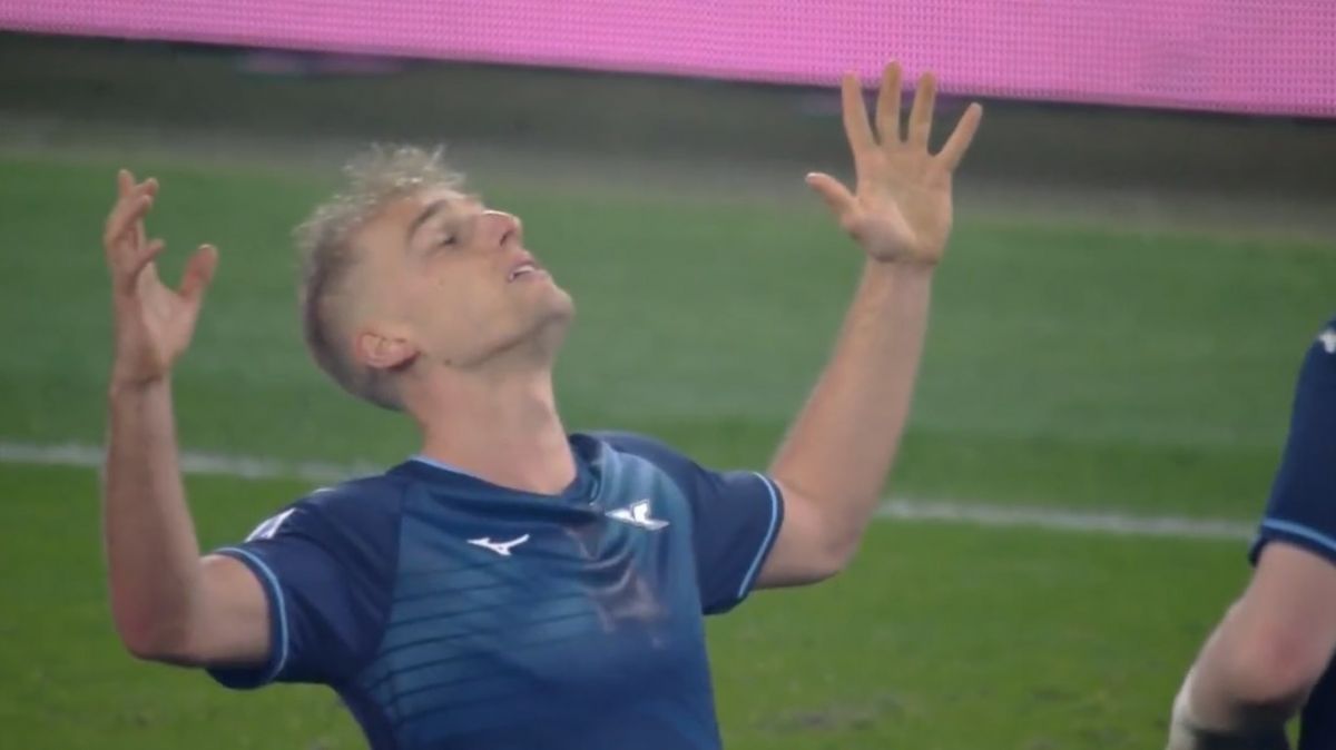 گل دوم لاتزیو به یوونتوس (گوستاو ایساکان)